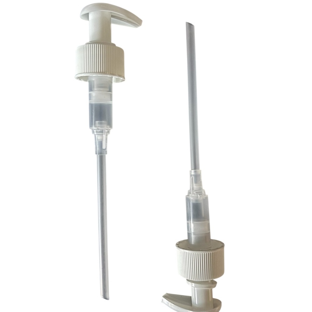 White and Clear Pump Dispenser